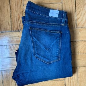 Hudson Skinny Jeans hemmed to fit Size 27P